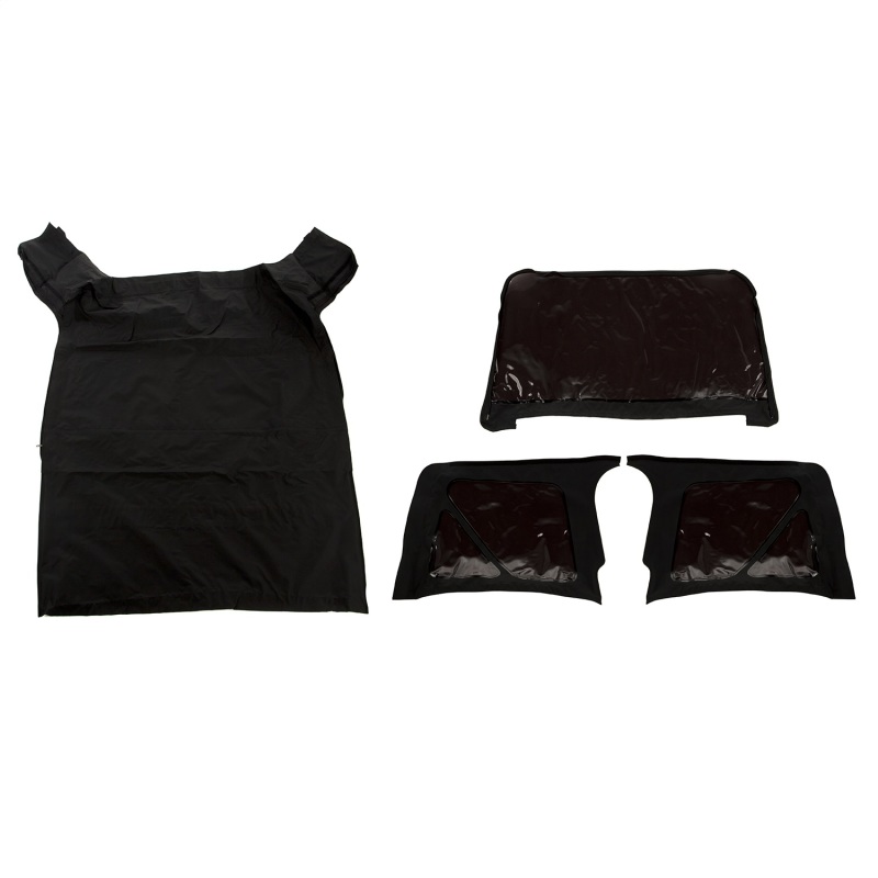 Jeep Wrangler TJ Soft Top - Rugged Ridge - Montana Top - Black Diamond - `97-`06